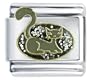 Pretty Kitty Animal Italian Charms Bracelet Link
