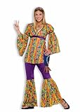 Purple Haze Hippie Adult Costume Adult (Standard (One-Size))