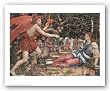 Love and the Maiden by John Roddam Spencer Stanhope 26.9375"x18.75" Art Print Poster