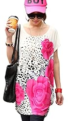 Floral Print Dolman Bodycon Dress/Party Dress 