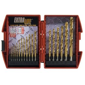 Mibro 871570 17-Piece Titanium Extra Life Metal Master Drill Bit Set by Mibro