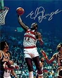 Elvin Hayes Autographed/Hand Signed Washington Bullets Action 8x10 Photo