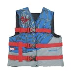 Stearns Youth Long Watersports Vest (  Spider-man, Weight- 50-90 Lbs with Added Length)