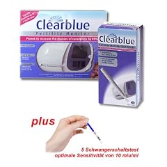 Clearblue Fertilit�tsmonitor plus 20 Testst�bchen und 5 Schwangerschaftstests im Set
