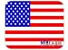 US Flag - Hialeah, Florida (FL)  Mouse Pad