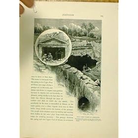 Tombes de Roche, Kefr Et Sommet de Tur d'Olivet Jreusalem 1883