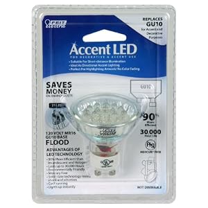 Feit Electric BPMR16 GU10 LED 20-LED 120V GU10 Base by Feit Electric