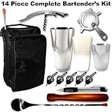 Bartender's Kit: 14 Piece Basic Bar Set