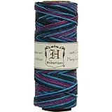 Hemp Cord Spool Variegated 20# 205 Feet/Pkg-Party