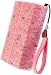 Krusell Divine Leather Case with Strap - Pink