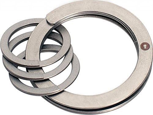 Key Chains & Key Rings, Easy-Open Key Ring System with 3 Mini Rings 1-1/8-In. Diam.Lightweight and Easy to Use(Pack of 3)