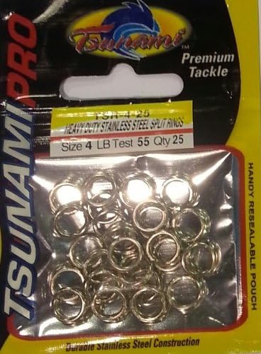 Tsunami Heavy Duty Stainless Steel Split Rings