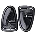 ECCPP 2Pcs Door Handle for 2000-2005 Hyundai Accent Black Interior Right Left Side