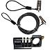 Targus ASP27CA Workspace Security Solution for Laptop / Notebooks Kit includes Targus DEFCON CL Notebook Computer Cable Lock (PA410), Targus DEFCON Mouse and Keyboard Lock (ASP04), Targus DEFCON CL Eyelet Lock (ASP21)