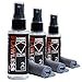Flawless Screen Cleaner Spray with Microfiber Cleaning Cloth for LCD, LED Displays on Computer, TV, iPad, Tablet, Phone, and More - 2oz (Mini 3 Pack)