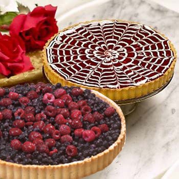 Mountain Berry & Raspberry Almond Tart Twin Pack by David