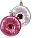 Jelly Donuts Ornaments Set of 2