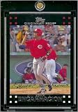 2007 Topps #194 Edwin Encarnacion Cincinnati Reds Baseball Card - Mint Condition - Shipped in Protective Display Case!