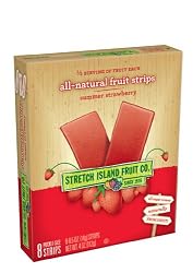 Stretch Island Fruit Company Summer Strawberry, Pantry Pack, 4-Ounce Boxes (Pack of 6)