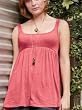 Kalon Clothing Gauze Babydoll Tank