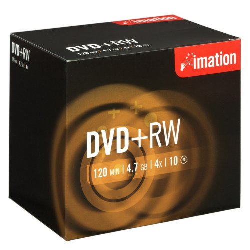 Imation 10x DVD+RW 4,7GB 120Min 4x JC Preisvergleich