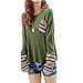 HOT Sale!Canserin Women Long Sleeve Round Neck Shirt