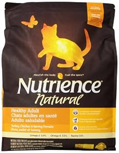 Nutrience Natural Healthy Adult Cat Food, 18-Pounds, Turkey, Chicken and Herring Nutrience Natural Healthy Adult Cat Food, 18-Pounds, Turkey, Chicken and Herring