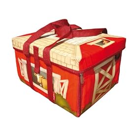 ZipBin Mini Farm Storage Chest Playmat