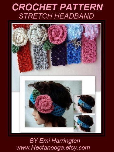 Crochet Pattern, Stretch Headband