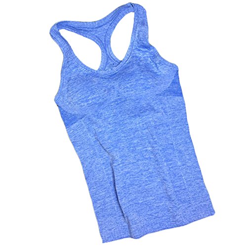 YAKER SEAMLESS Nylon/Spandex Regular Wide Strap Tank Top