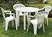 *SALE* SUPERIOR PLASTIC 5 PIECE GARDEN DINING SET - 4 CHAIRS 1 TABLE! - INDOOR OUTDOOR PATIO