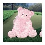 LIFE Pink Bear Large 18 inch Teddy Bear - Supports breast cancer research and...