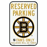 NHL Boston Bruins 11-by-17 Inch Locker Room Sign