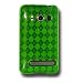 Amzer Luxe Argyle Skin Case for HTC EVO 4G - Green