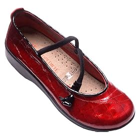 Arcopedico Ladies Vitoria Croc Mary Janes by Arcopedico