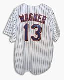 Billy Wagner Autographed New York Mets Majestic MLB Baseball Jersey (White Pinstripe)