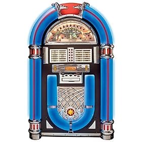 Crosley Full - size Jukebox with MP3 Hookup by
