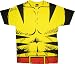 Search : Marvel Comics X-Men Wolverine Yellow Costume T-Shirt Tee