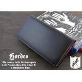 送料無料/ゴルドGordesメンズ長財布/NT-101-RD/最高級牛革ヌメ革使用/ウォレット/紳士/男性/メンズ財布