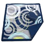 JJ Cole JEMBO Essentials Blanket, Blu...