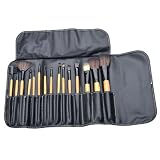 TPT 15pcs PRO Synthetic Hair make up tools kit Cosmetic Beauty Makeup Brush + Case Bag