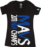 Dallas Mavericks Women's Black 2011 NBA Finals Champions 'Paint Job' Tri-Blend V-Neck T-Shirt