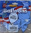 It's A Boy Balloons - Package of 8 Balloons