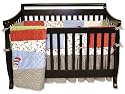 Trend Lab Dr Seuss Cat Crib Set, 4 Piece