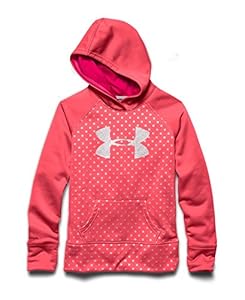 Under Armour Girls' UA Big Logo Armour® Fleece Hoodie Youth Large Success