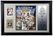 EIi Manning and Peyton Manning Photograph Including Two Trading Cards in a 12
