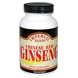 Imperial Elixir Chinese Red Ginseng, 100 Capsules (Pack of 2)