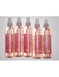 Single Detail Page Misc: Bath & Body Works Pleasures Collection Plumeria Body Splash 8 Oz - Lot of 5