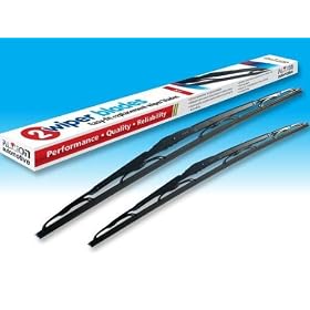 RENAULT CLIO 98-05 REPLACEMENT WINDSCREEN/WINDOW WIPER BLADES - PAIR OF
