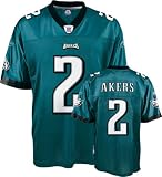 David Akers Green Philadelphia Eagles Youth NFL Replica Jersey